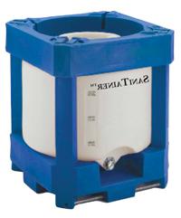 SaniTainer Plastic IBC Tote